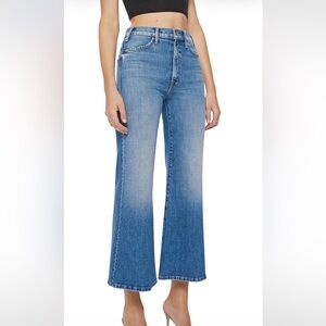 MOTHER The Hustler Roller Ankle Wide Leg Jeans (High on the Hog) Size 25